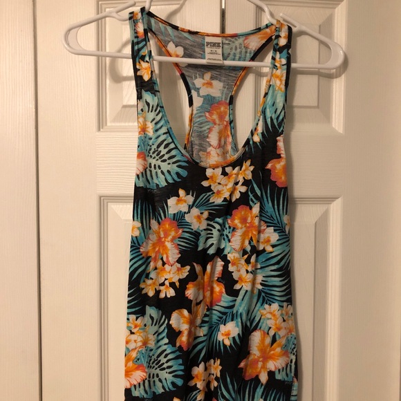 Victoria Secret Pink Racerback Tank top - Picture 1 of 2